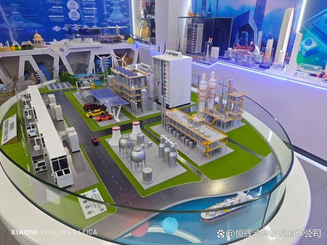 东莞新能源展厅沙盘模型工厂 恒辉模型 科技感设计提升品牌